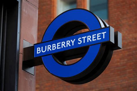 bond street change to burberry street|bond street burberry.